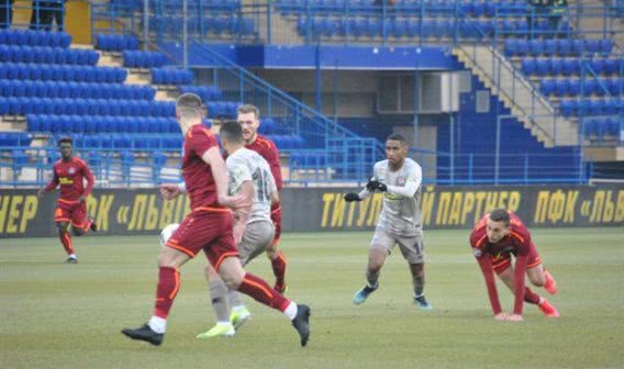 ФК «Львов» забил три гола действующему чемпиону Украины и победил