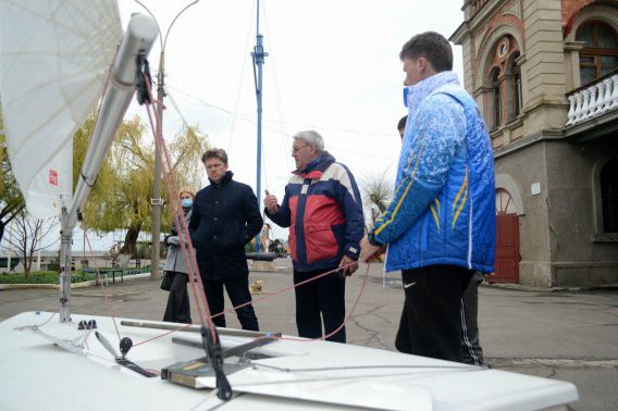 Николаевские яхтсмены будут гоняться на новом паруснике «Лейзер стандарт»