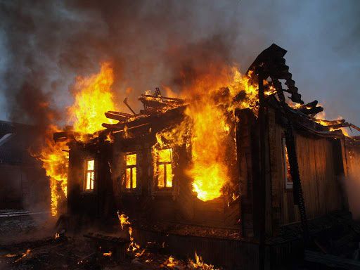 В садовом товариществе в Гороховке на Николаевщине сгорел дачник