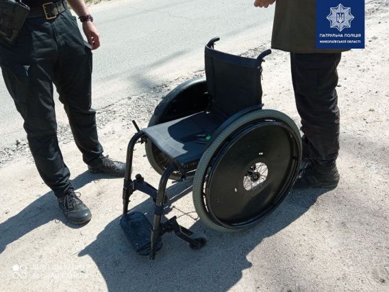 В Николаеве пойман угонщик дорогостоящей инвалидной коляски
