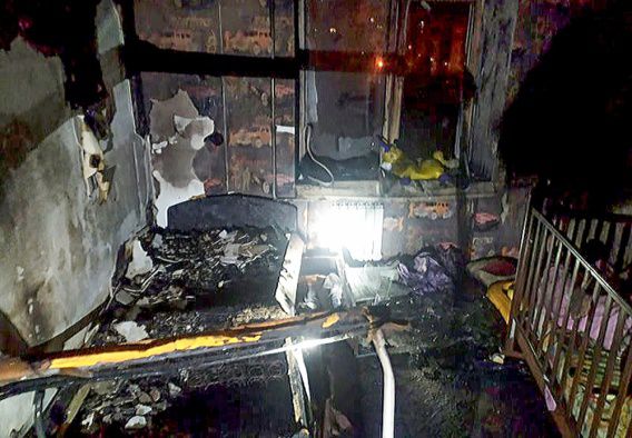 На Пасху в николаевской многоэтажке сгорела квартира