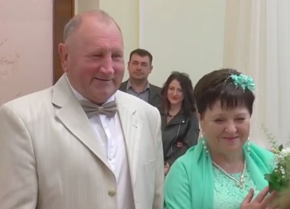 В Николаевском Дворце торжественных событий отыграли вторую золотую свадьбу в 2021 году