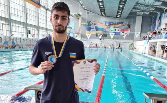 У николаевского пловца Шамяна две медали Универсиады Украины