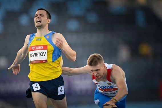 Николаевский спринтер Цветов взял «золото» чемпионата Европы на 200-метровке с новым рекордом