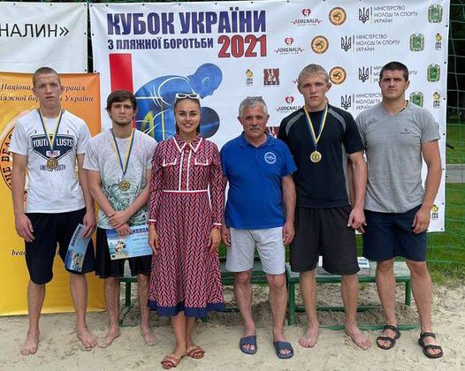 Николаевец Яковчук выиграл кубок Украины по пляжной борьбе