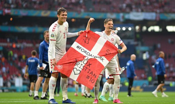 Футболисты Дании после уничтожения России разгромили валлийцев