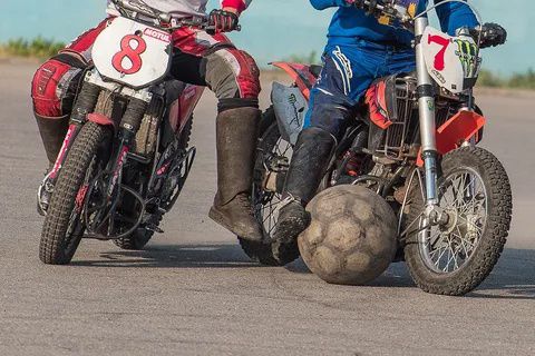 Вознесенский «Восход» завершил первый круг чемпионата страны по мотоболу