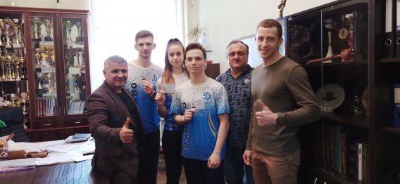 Трое николаевских каратистов получили удостоверения мастеров спорта Украины