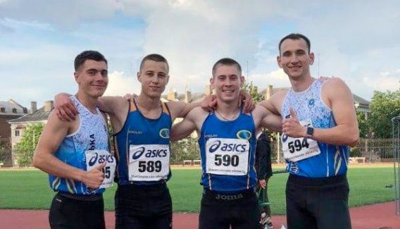 Николаевцы выиграли эстафету 4х100 м на чемпионате Украины по легкой атлетике