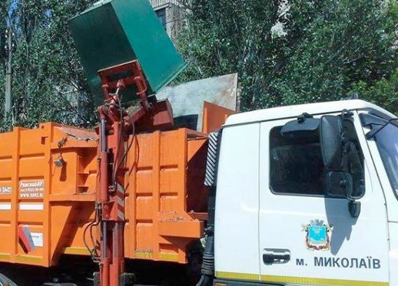 В Николаеве мусор будут вывозить по ночам из-за ремонта на Варваровском мосту