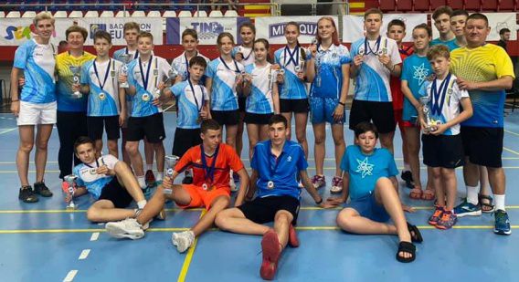 Николаевские бадминтонисты собрали комплект наград на турнире в Сербии