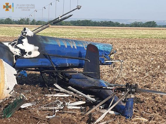 В Николаевской области произошла авиакатастрофа
