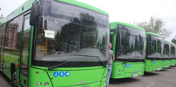 Новые автобусы приедут в Николаев не скоро: из-за санкций против Беларуси объявят новый тендер