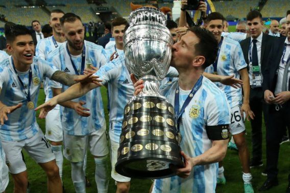 Месси и его сборная Аргентины выигрывают финал Копа Америка