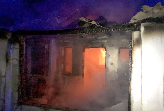 На Николаевщине в своем доме сгорела женщина