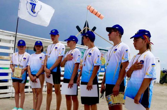 Николаевские пловцы забрали награды чемпионата Херсонской области на открытой воде