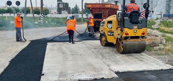 «Ника-Тера» и «ЕВТ» восстановили проблемные участки дорог в Николаеве