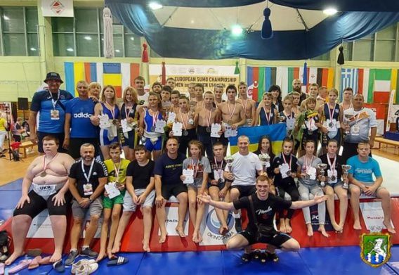 Южноукраинские сумоисты успешно выступили на чемпионате Европы