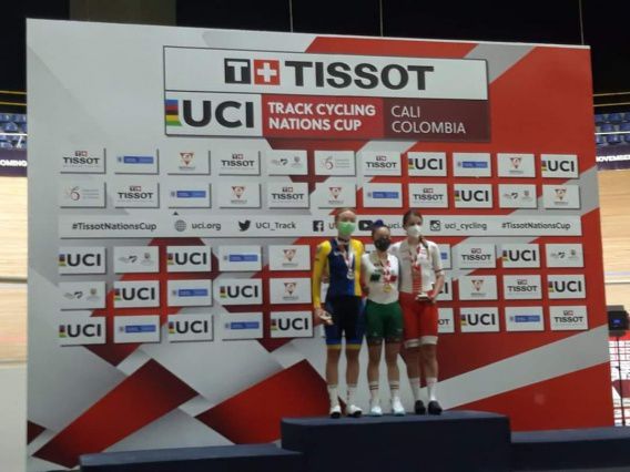 Николаевская велогонщица Федотова - серебряный призер этапа Кубка наций в Колумбии