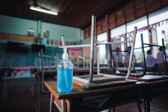 В николаевских школах зарегистрированы первые случаи ковида в новом учебном году