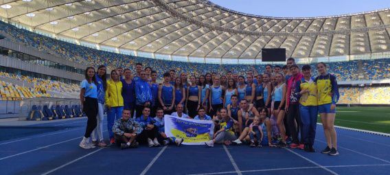 Николаевские легкоатлеты выиграли эстафету 4х100 на чемпионате Украины U-23