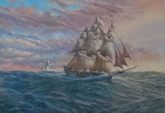 Корвет «Пендераклия» был гордостью николаевских корабелов
