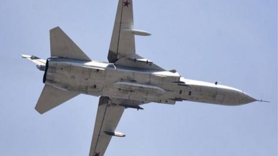Российские самолеты залетели в запретную зону учений ВСУ