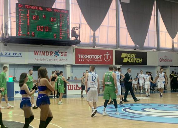 МБК «Николаев» в драматичном матче проиграл «Тернополю»