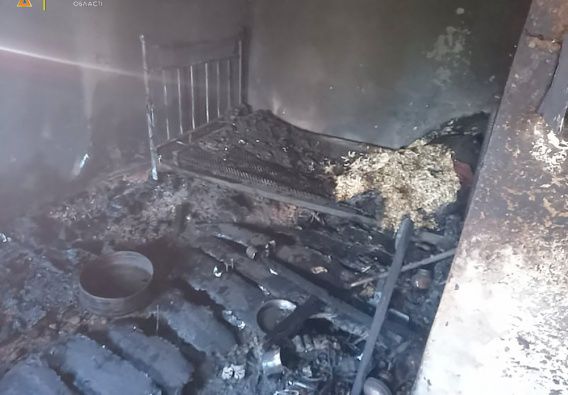 55-летний мужчина сгорел в собственном доме под Первомайском