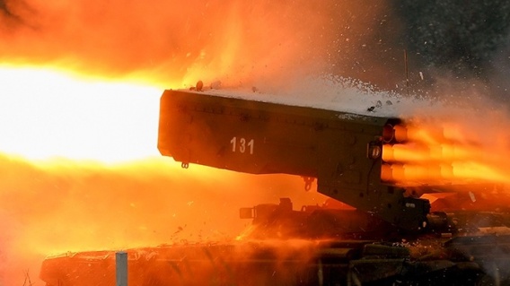 Россия планирует разместить у границы с Украиной огнеметные системы "Тосочка"