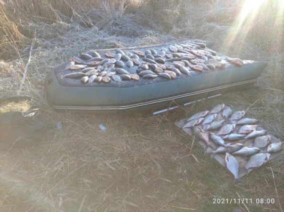 Сегодня браконьеры в Николаевской области наловили раков и рыбы на полмиллиона гривен