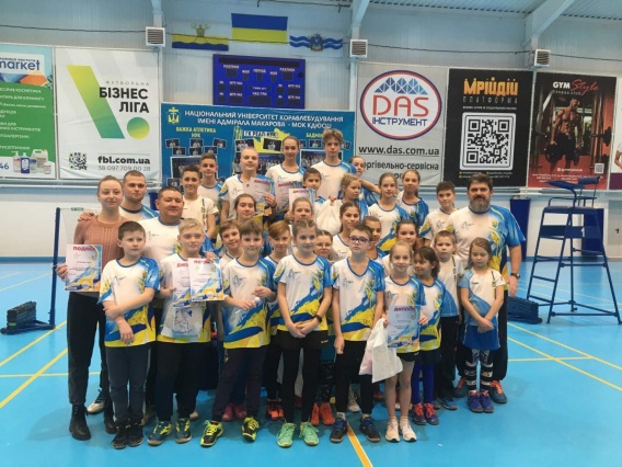 Николаевские бадминтонисты завоевали три «золота» последнего этапа «Южной лиги»