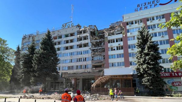 Разрушение гостиницы «Николаев» нанесло ущерб почти на полмиллиарда гривен
