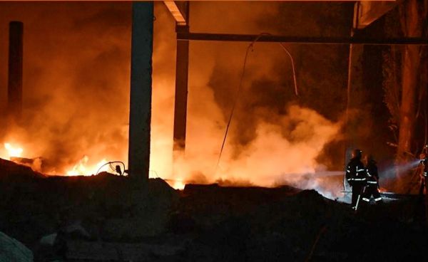 Экологи подсчитали ущерб от попадания ракеты в склады «Vitaho» в Николаеве