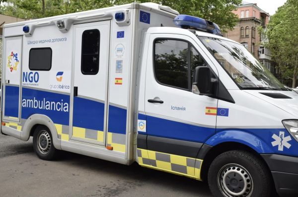 Испанские благотворители подарили Николаевщине автомобиль «скорой» и медоборудование