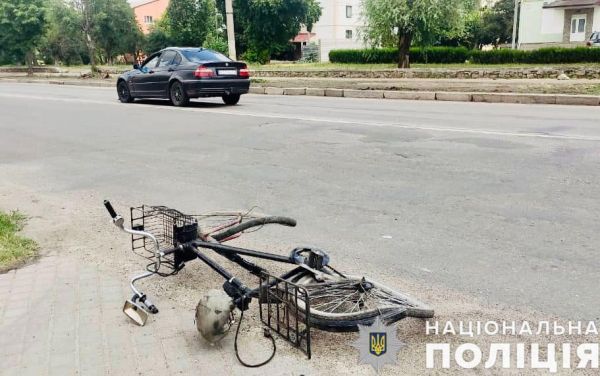 На Николаевщине 21-летний водитель БМВ сбил велосипедиста