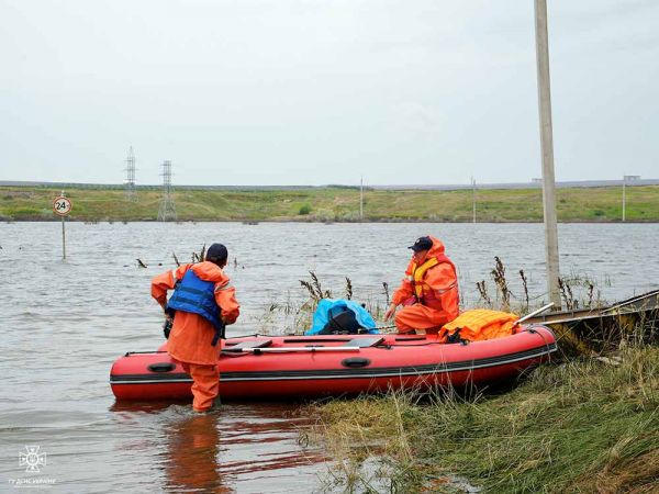 За ночь в Николаевской области вода в Ингульце упала на 3,41 метра