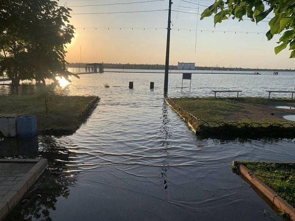 Уровень воды в акватории Николаева за день снизился на 8 сантиметров