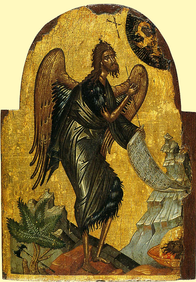 Святий Іоанн Предтеча – Ангел пустелі