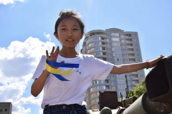 Николаев посетила 10-летняя волонтер из Японии