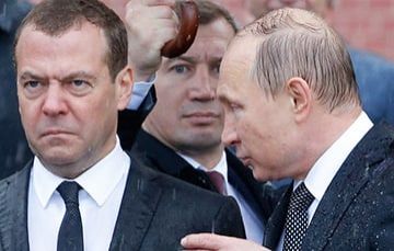 Бывший президент рф Медведев написал про «одержимого умирающего деда»