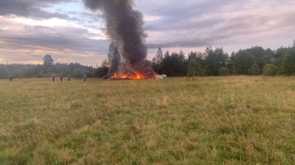 Самолет Евгения Пригожина разбился в Тверской области