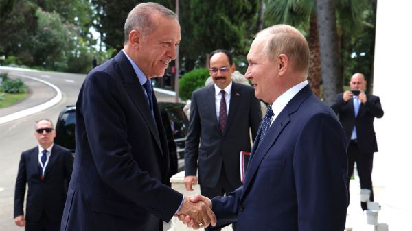 Путину стало плохо во время общения с Эрдоганом