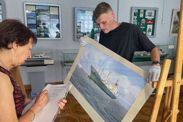 В Николаеве оцифруют сто маринистических полотен из коллекций двух музеев