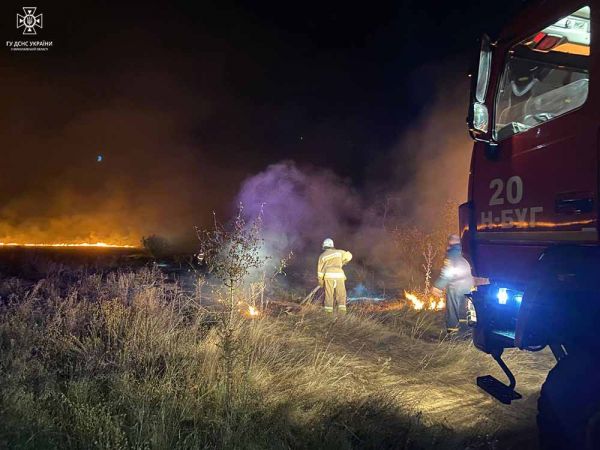 В Николаевской области огонь прошел площадь в 23 гектара
