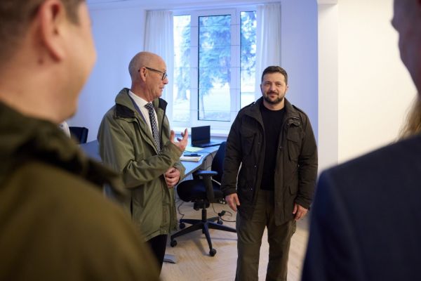 Сегодня президент Зеленский приехал в Николаев на открытие Офиса Дании (фото)