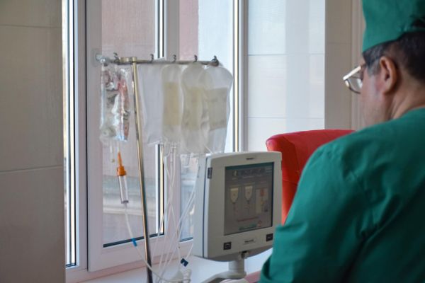 Николаевская станция переливания крови получила новейшее оборудование из Дании