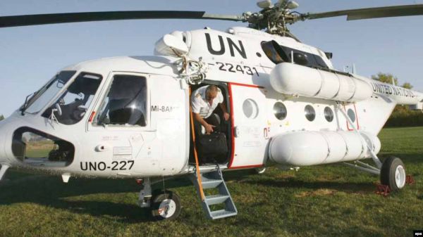 Захваченный в Сомали вертолет ООН пилотировали украинцы