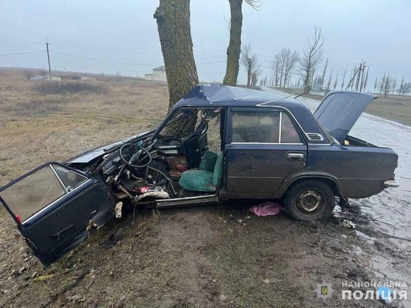 В Николаевской области разбился ВАЗ – пострадали дети двух и шести лет