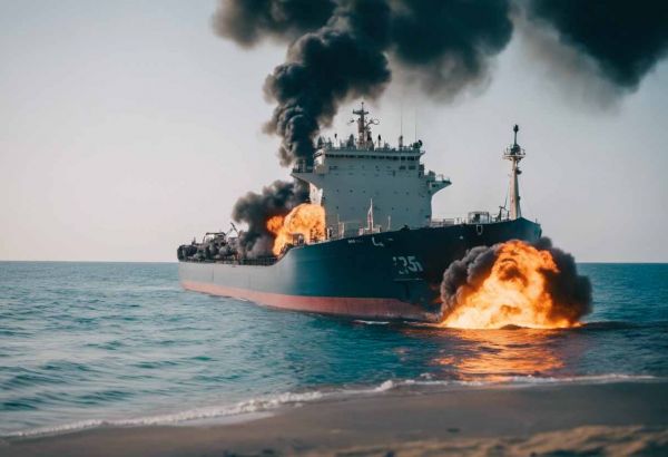 В Красном море пылает судно с российской нефтью